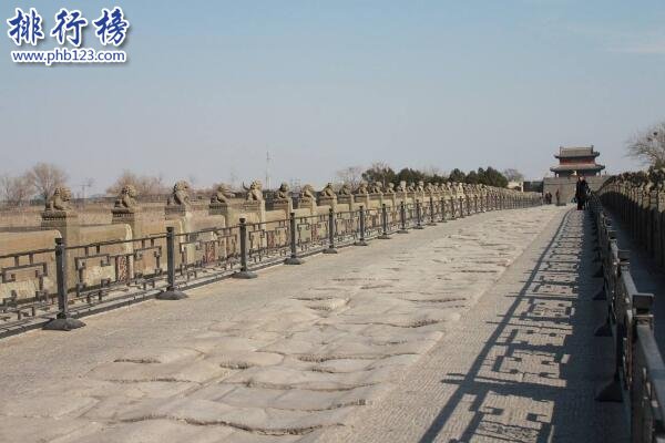 中國四大名橋排行榜，盧溝橋為抗日戰爭打響了第一槍