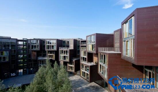 世界上最酷的大學宿舍 圓形建築仿中國土樓