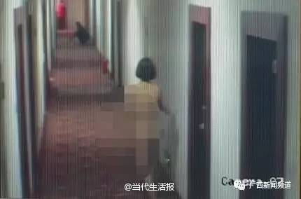 民警在酒店了解到，這對裸奔的男女在前一天晚上開了812號房，可為什麼兩人怎么會分開睡在不同的房間呢?酒店走廊的監控視頻記錄了這對男女吸毒致幻裸奔鬧事的全過程。