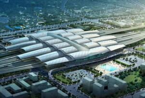 亞洲最大的火車站工程:廣州新站,相當於1629個足球場(面積1140萬㎡)
