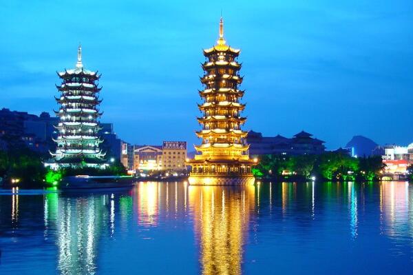 桂林十大夜晚旅遊景點