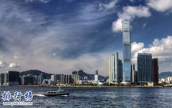 全球十大最貴的寫字樓：香港中環每平方米年租金2.08萬