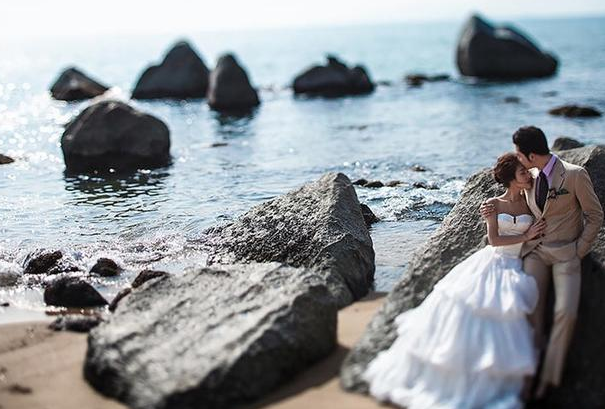 日照海邊拍婚紗照基地怎么樣