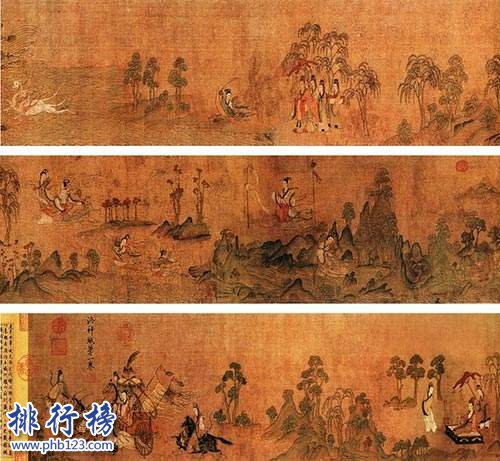 中國十大傳世名畫排行榜 中國古代十大名畫欣賞