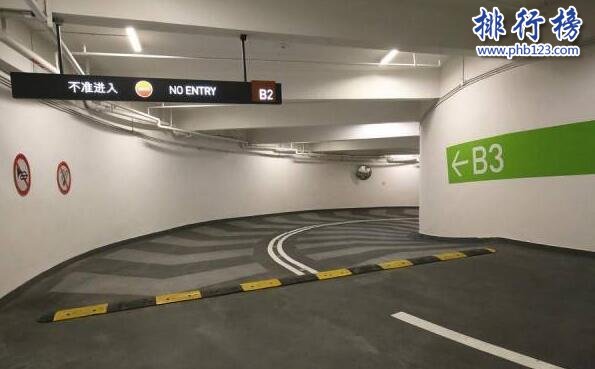 重慶最難停的停車庫：國金中心地下停車庫 下5層繞8圈