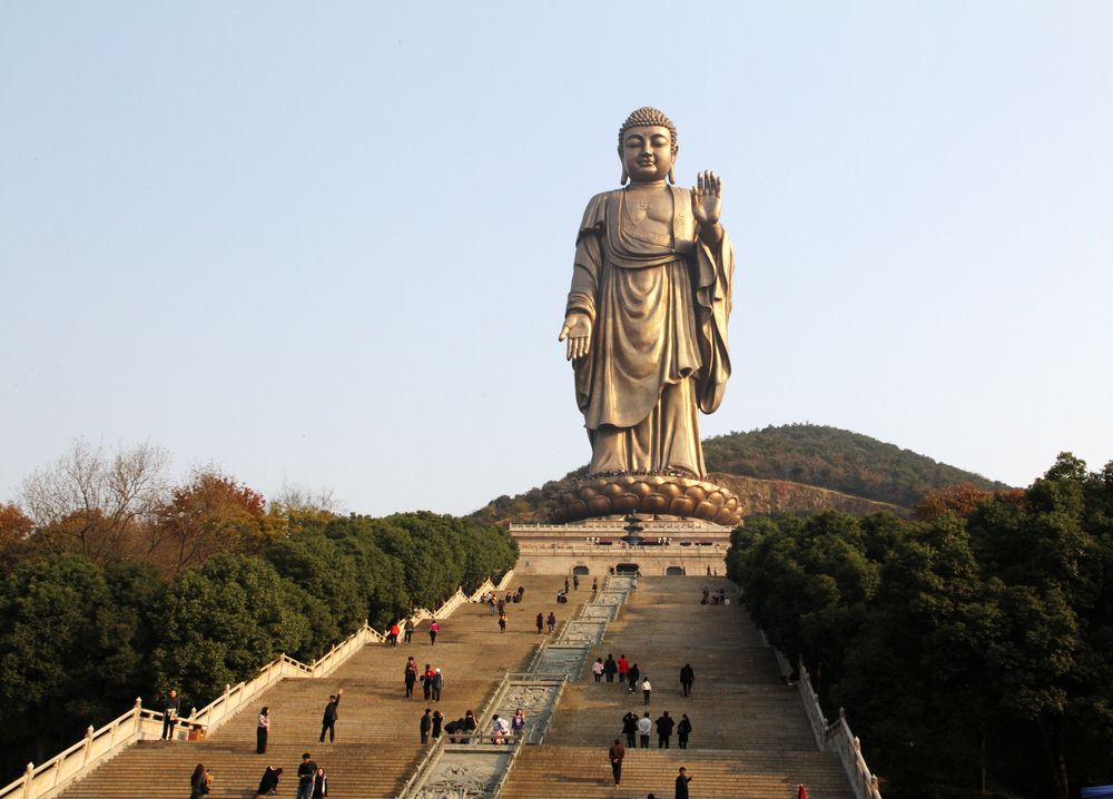 世界上最高的佛像在中國,中原大佛耗資12億人民幣