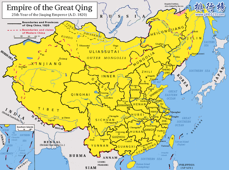 古代世界十大帝國：蒙古帝國僅第四，清朝GDP占全球32.9%