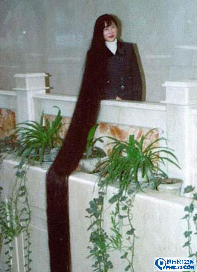 中國頭髮最長的人