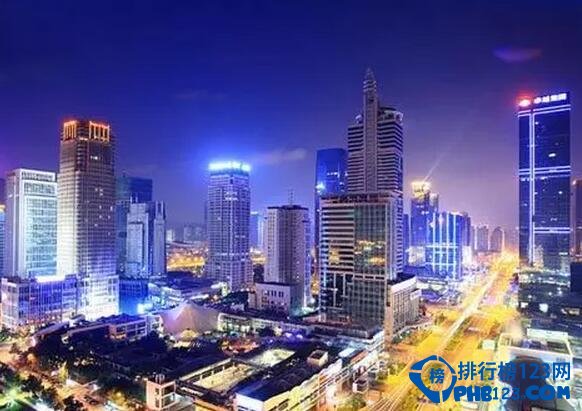 十大中國城市白領平均月薪排名