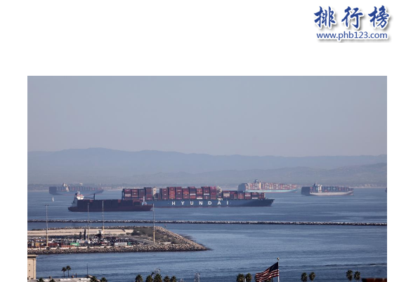 北美洲十大最繁忙貨櫃港口排行榜：其中加州洛杉磯港、加州長灘港