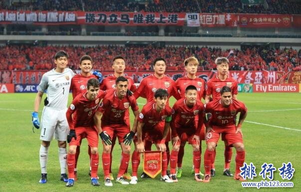 2017福布斯中國最有價值球隊排行榜：恆大19.12億登頂