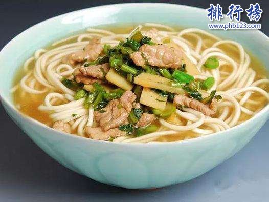 中國十大麵條排行榜：武漢熱乾麵排名第一