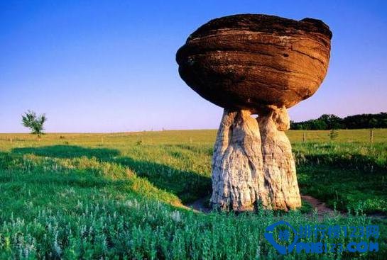 美國蘑菇岩州立公園蘑菇岩