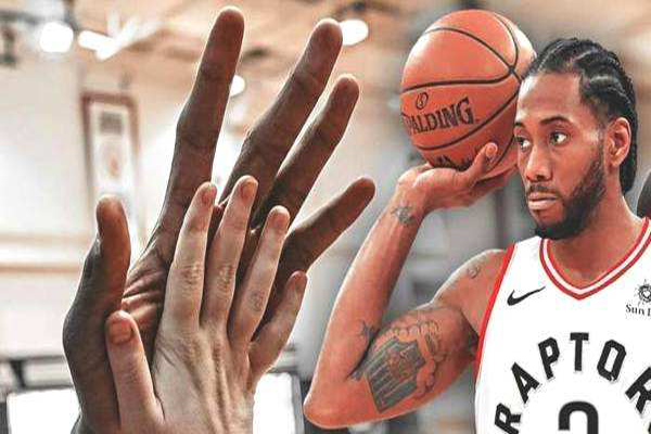 NBA手掌大小排名 姚明手掌長度25.4cm僅第5，第一竟35.5cm
