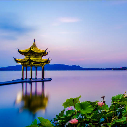 杭州著名的六個景點排行榜