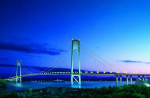 世界上跨度最大的雙層懸索橋：武漢楊泗港長江大橋(雙層雙向10車道)