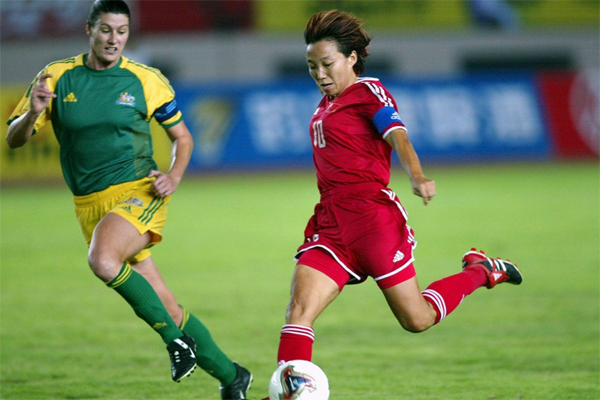 中國足球歷史十大球星：第一名堪稱世界巨星居然是一名女將