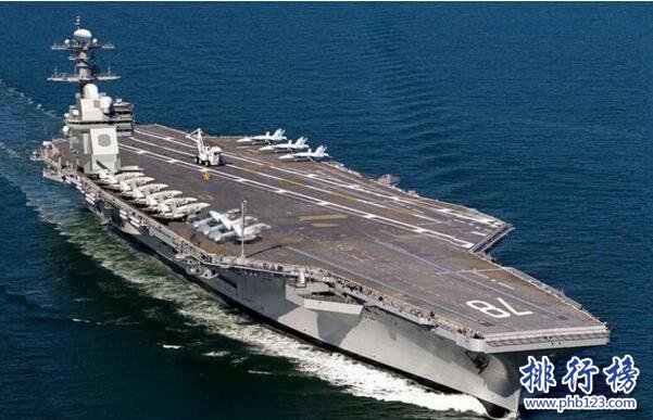 世界上最貴的航母:美國福特級航空母艦造價150億美元 全球最強戰艦
