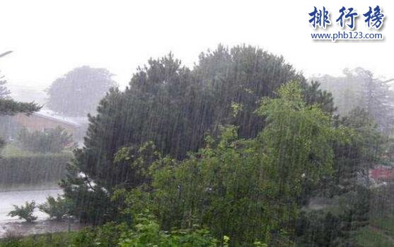 世界上雨量最多的國家，比北京42年的總降水量還多