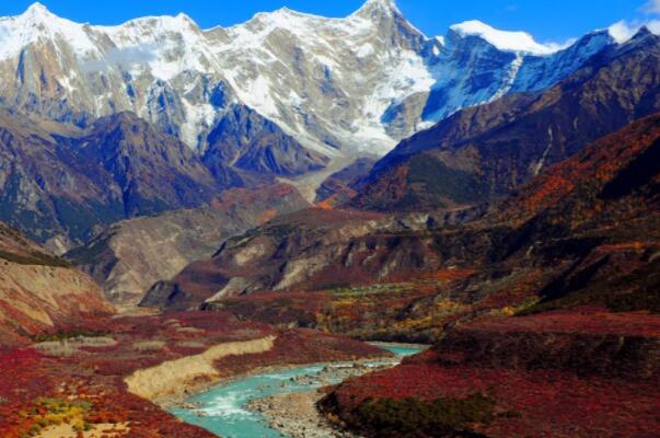 西藏看楓葉的最佳地點