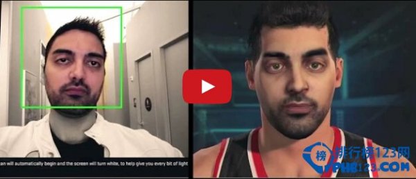 NBA2K15最新訊息捏臉新科技：面部掃描技術