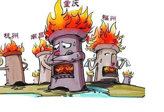 中國四大火爐排行榜：杭州上榜，第一熱得爆炸