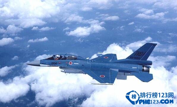第10名——日本F-2：當前空戰能力評分：20.7