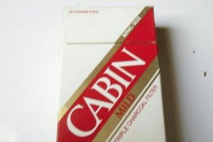 CABIN(卡賓)煙價格表圖,日本卡賓香菸價格排行榜(2種)