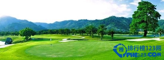 亞洲十大最頂尖高爾夫球場