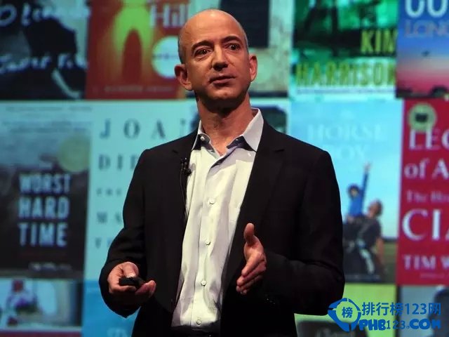  全球十大科技富豪榜第2名：貝佐斯（Jeff Bezos）