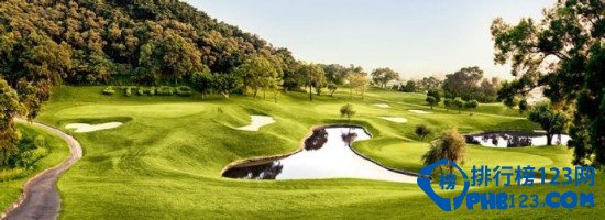 亞洲十大最頂尖高爾夫球場