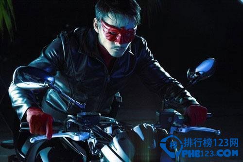 亞洲科幻電影十大超級英雄人物排行榜