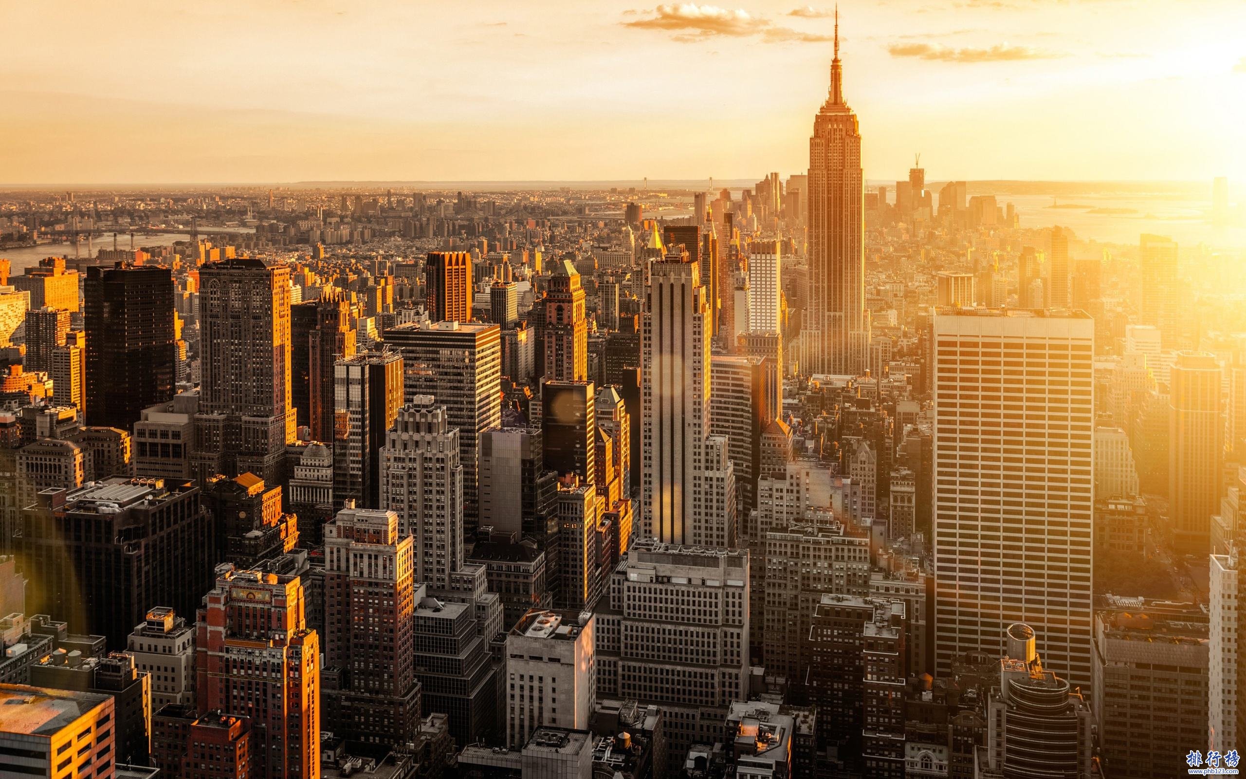 全球最富有的十大城市:紐約gdp世界第一東京全世界人口最多