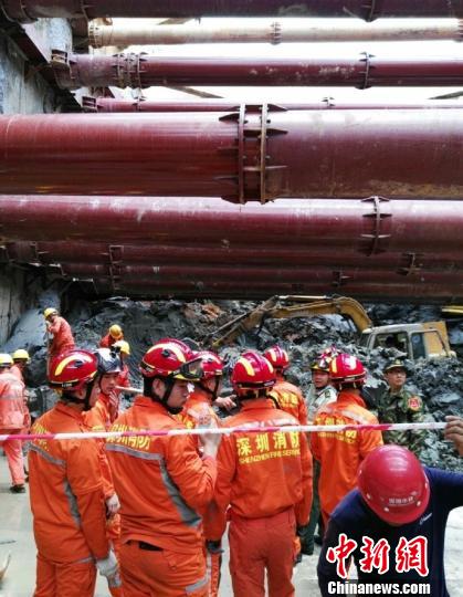 深圳捷運工地發生坍塌事故已有兩人遇難