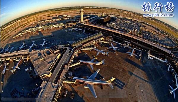 世界十大機場排名 世界面積最大的機場排名