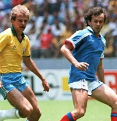 1986世界盃1/4決賽—法國1:1巴西（點球4:3）