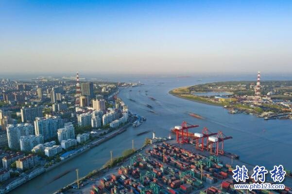 中國十大港口吞吐量排名