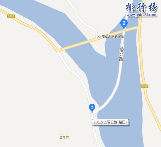 中國最美的水上公路:湖北古昭公路,宛如游龍蜿蜒香河之上