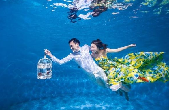 水下婚紗照怎么拍 有什麼注意事項