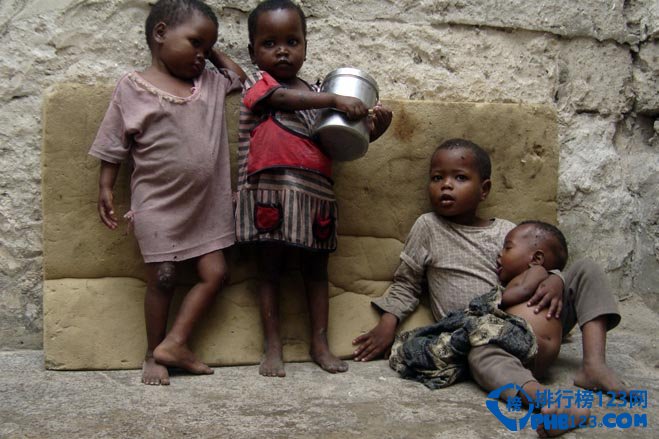 索馬里窮苦小孩